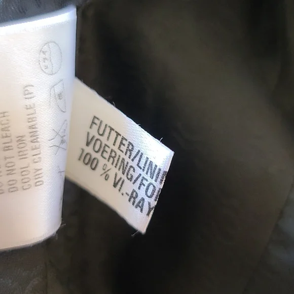 VINTAGE GERMANY Houndstooth Wool Boucle Blazer S Tweed Minimalist Jacket E Luxe - Picture 13 of 16